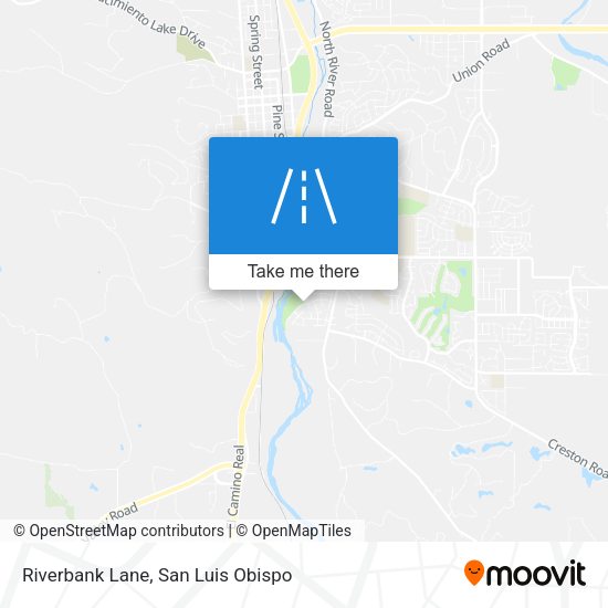 Mapa de Riverbank Lane
