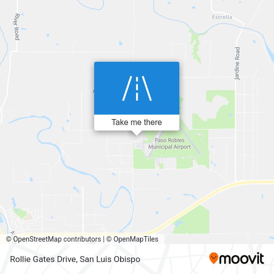 Rollie Gates Drive map