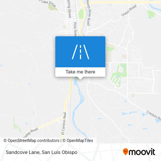 Mapa de Sandcove Lane
