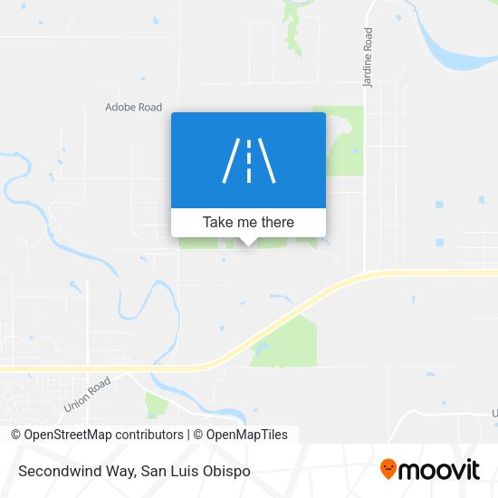 Mapa de Secondwind Way