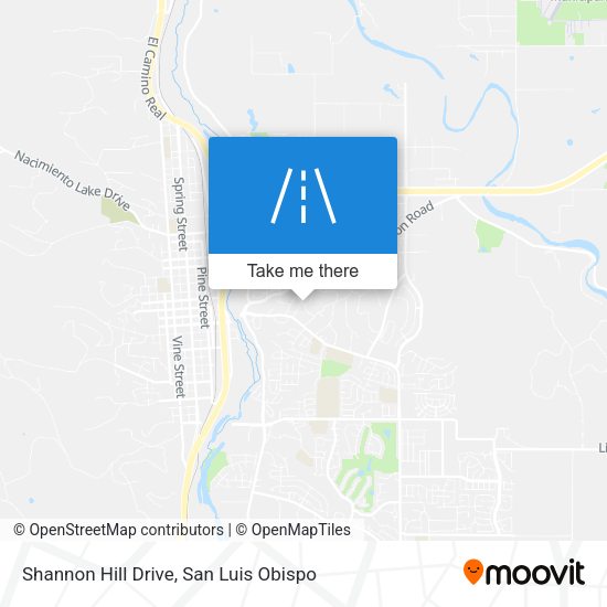 Shannon Hill Drive map
