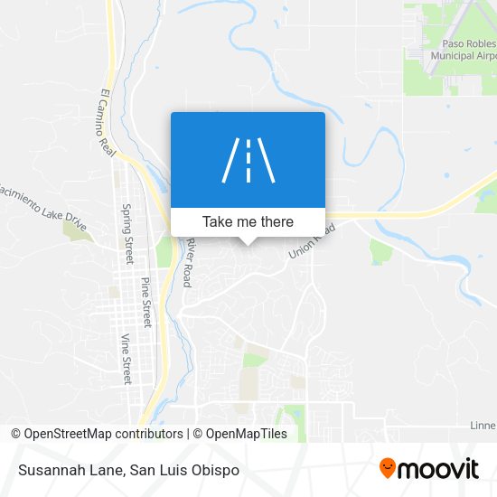Susannah Lane map