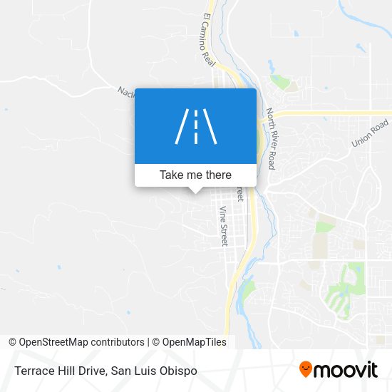 Mapa de Terrace Hill Drive