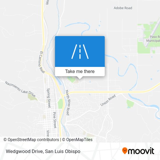 Wedgwood Drive map