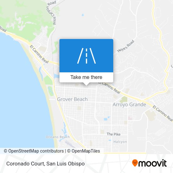 Coronado Court map