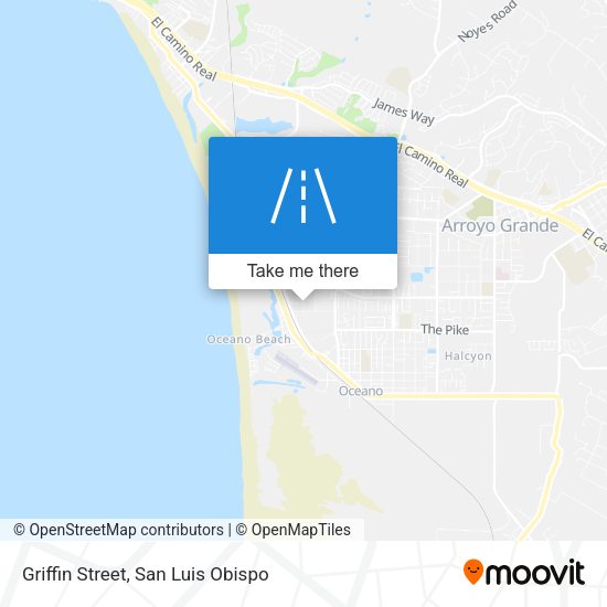 Griffin Street map