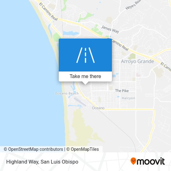 Mapa de Highland Way