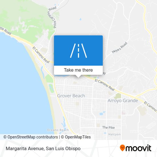 Margarita Avenue map
