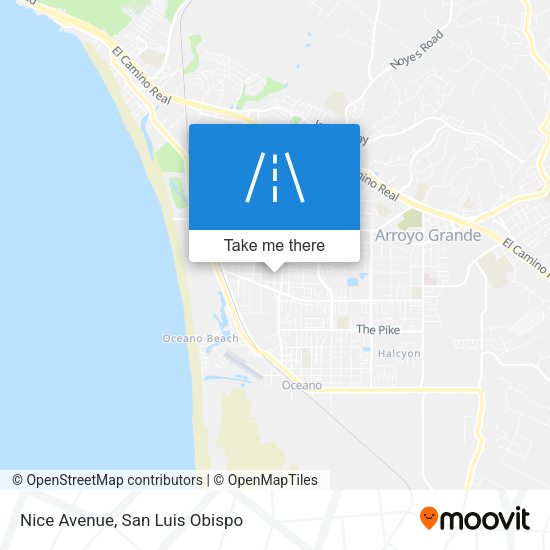 Nice Avenue map