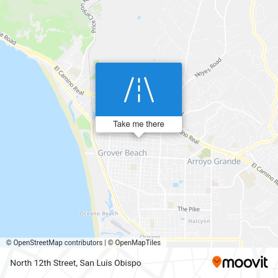 Mapa de North 12th Street