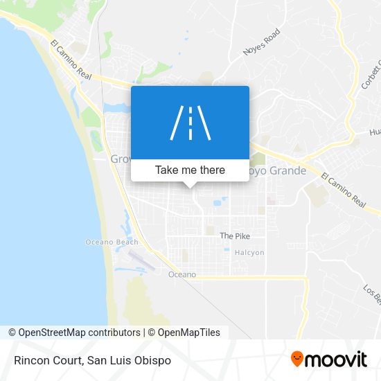 Rincon Court map