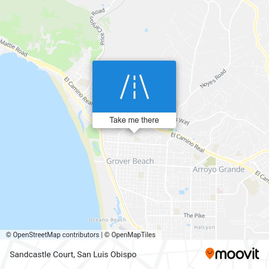 Sandcastle Court map