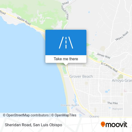 Sheridan Road map