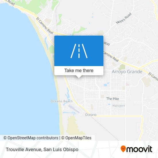 Mapa de Trouville Avenue