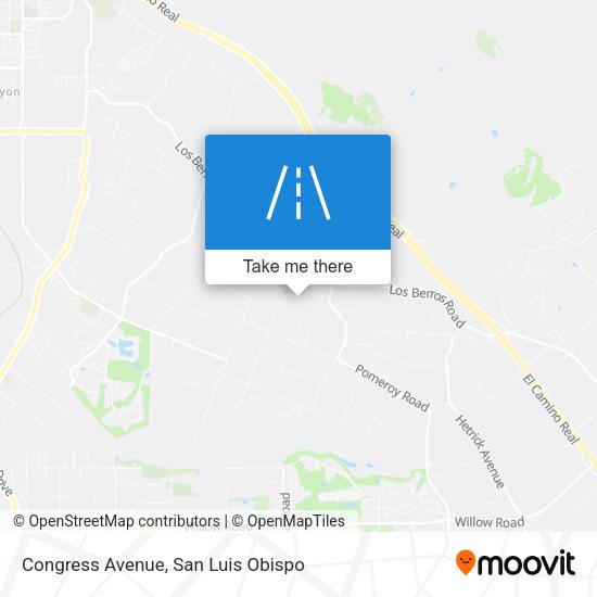 Congress Avenue map