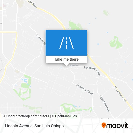 Lincoln Avenue map