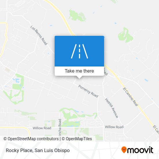 Rocky Place map
