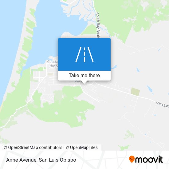 Mapa de Anne Avenue