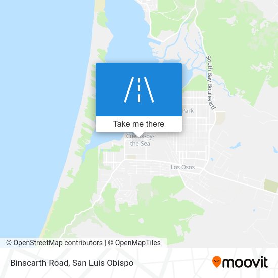 Binscarth Road map