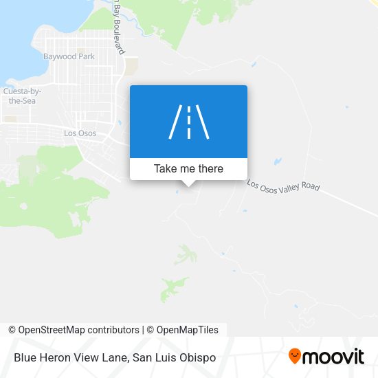 Mapa de Blue Heron View Lane