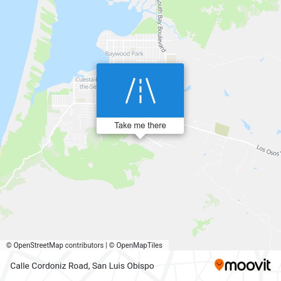 Mapa de Calle Cordoniz Road