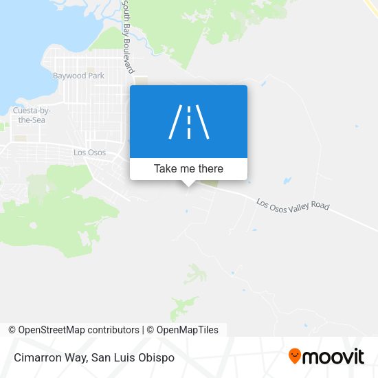 Cimarron Way map