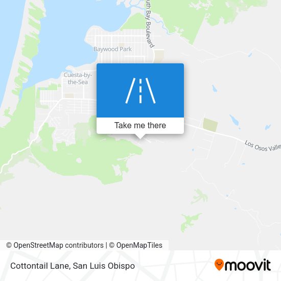 Cottontail Lane map