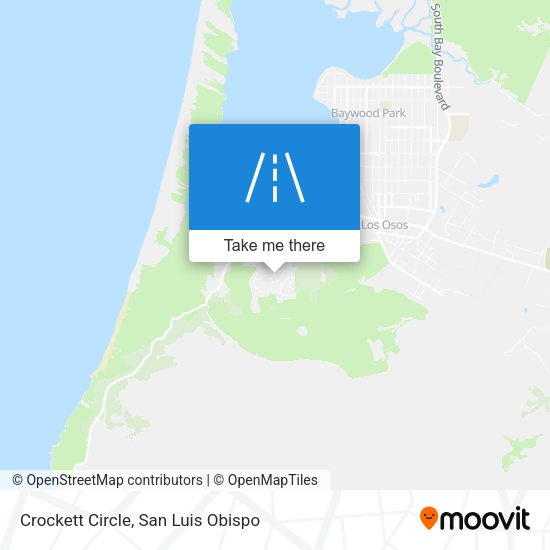 Mapa de Crockett Circle