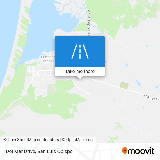 Mapa de Del Mar Drive