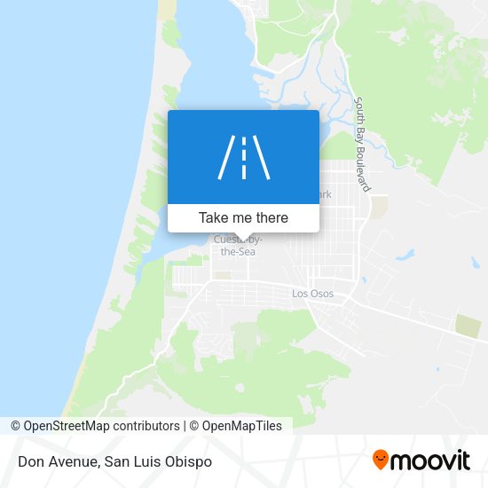Don Avenue map