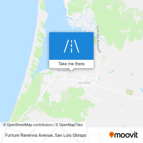 Mapa de Furture Ravenna Avenue