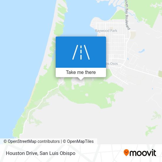 Houston Drive map