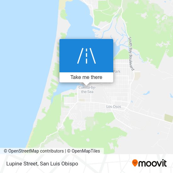 Mapa de Lupine Street