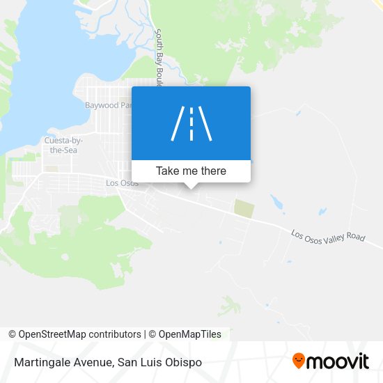 Mapa de Martingale Avenue