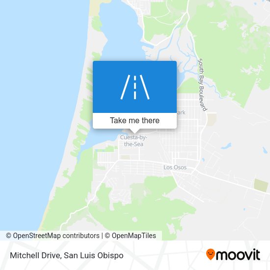 Mitchell Drive map