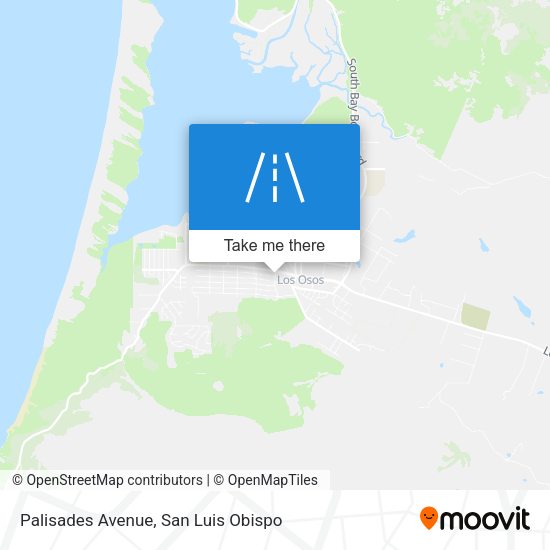 Mapa de Palisades Avenue
