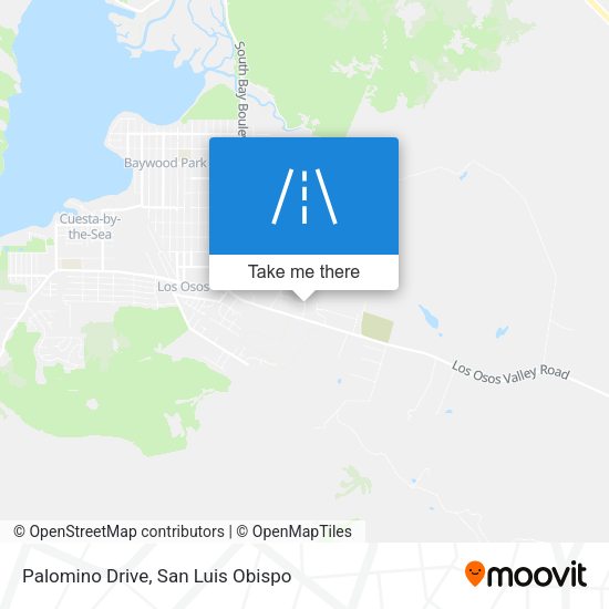 Palomino Drive map