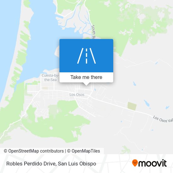 Mapa de Robles Perdido Drive
