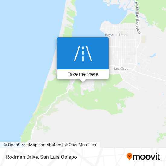 Rodman Drive map