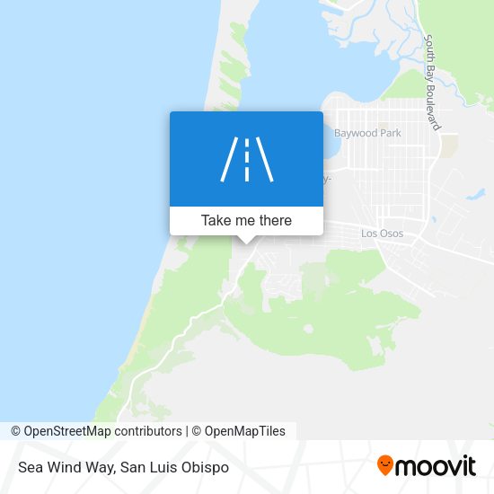 Sea Wind Way map