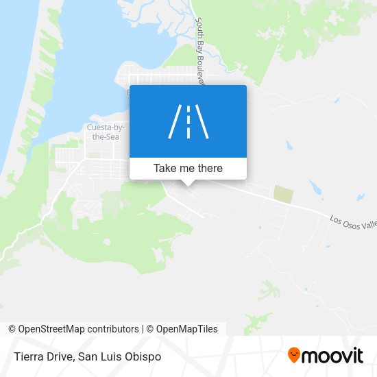 Tierra Drive map