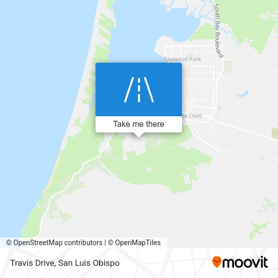 Travis Drive map