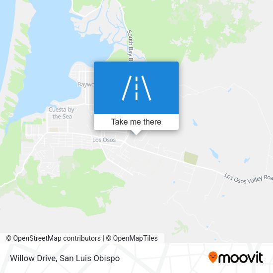 Willow Drive map