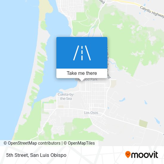 5th Street map