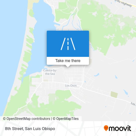 8th Street map