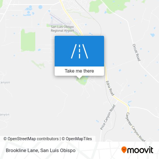 Mapa de Brookline Lane
