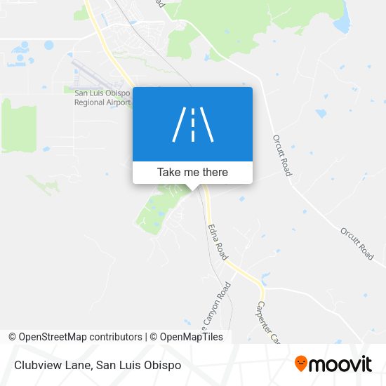 Clubview Lane map