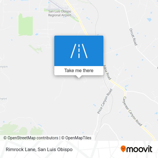 Mapa de Rimrock Lane