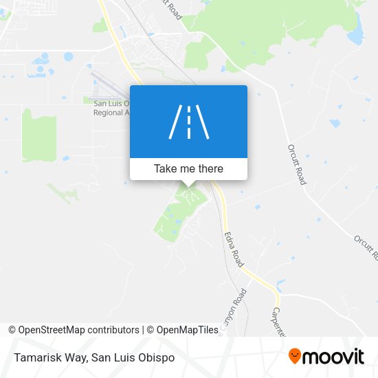 Tamarisk Way map