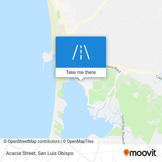 Acacia Street map